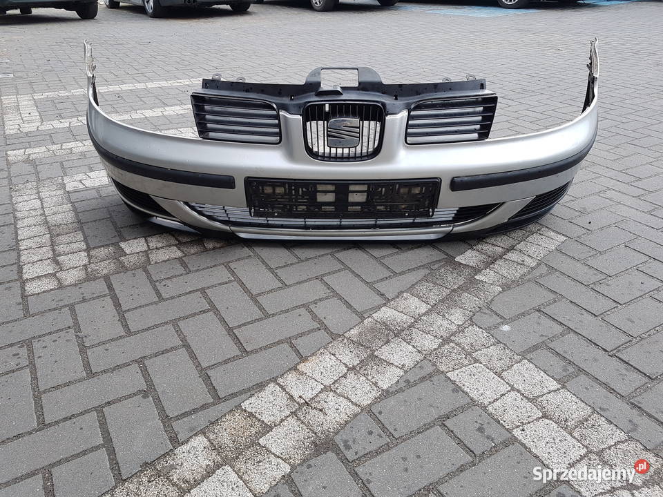 SEAT LEON TOLEDO II ZDERZAK PRZEDNI ATRAPA GRILL