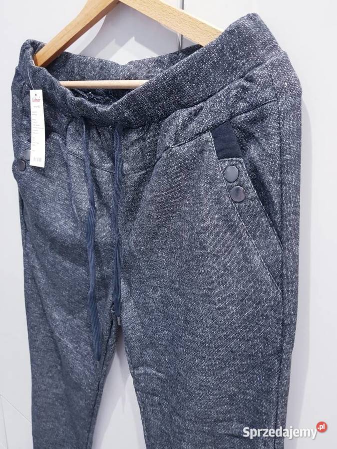 NOWE spodnie dresowe z kieszeniami śląskie