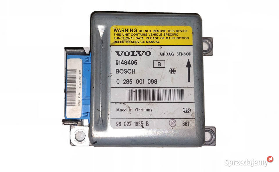 CZUJNIK SENSOR STEROWNIK SRS KOMFORTU DO VOLVO Ruda Śląska