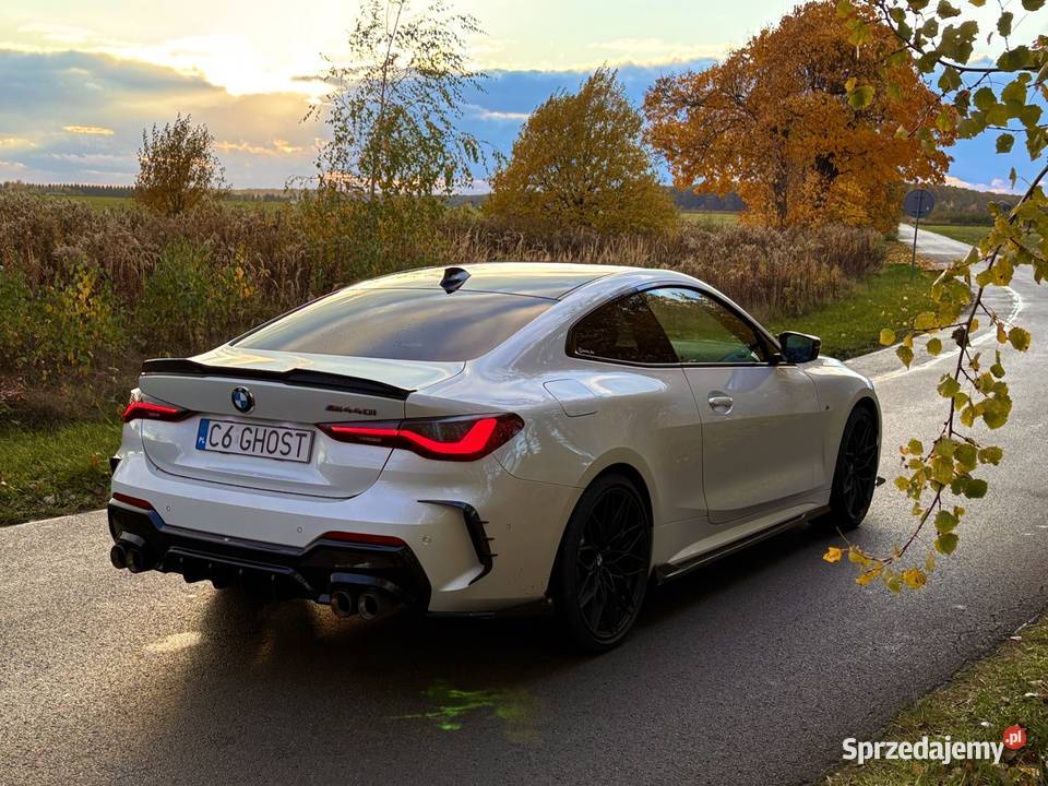 BMW M440i g22 Salon Polska Radary Maxton Biała 374KM Lublin sprzedam