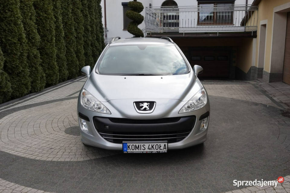 Peugeot 308 SW Klima Super Stan 120 GWARANCJA elektrochrom. lusterko wst. Płońsk
