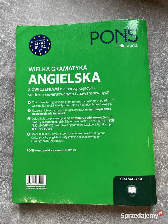 Wielka gramatyka angielska z ćwiczeniami A1 A2