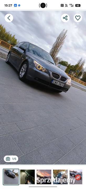 Bmw E60 25 gaz Płużnica