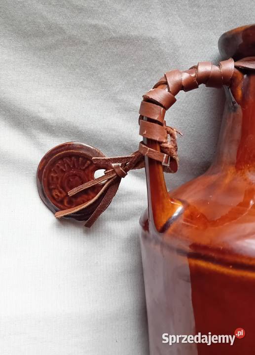 Ceramiczna karafka ZMO Jaroszów PRL Koźminek