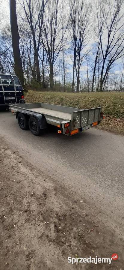 Przyczepka laweta uchylna 1400 dmc Olesno