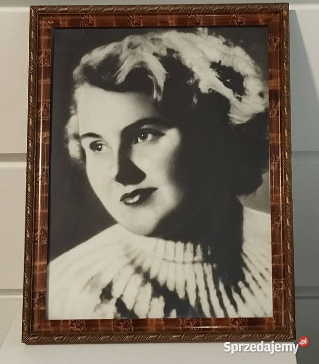Portret kobiety lata 40 te Warszawa