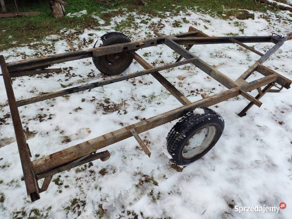 Podwozie rama przyczepka Niewiadów N126 podkarpackie Krosno