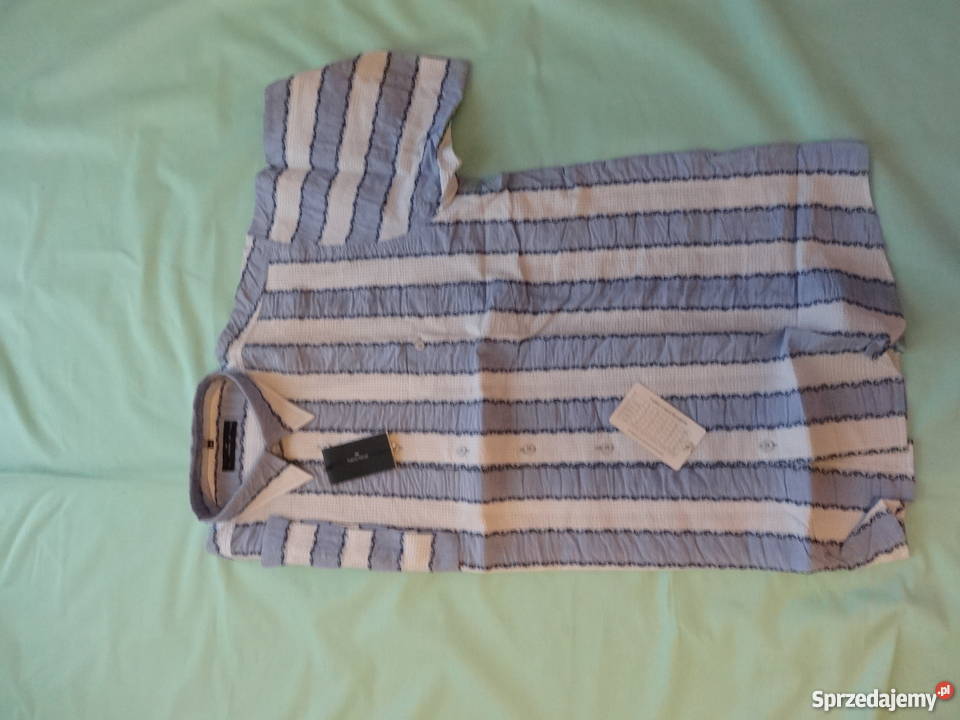 NOWA Franco Feruzzi koszula niebieska XL Legionowo