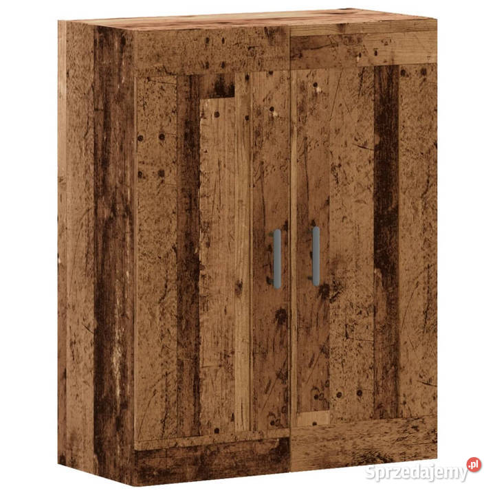 Szafka wisząca stare drewno 695x34x90 WM857308