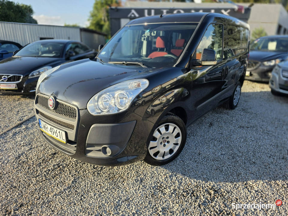 Fiat Doblo 14 BENZ 5 Os Klima Hak Pisemna klimatyzacja Świdnica