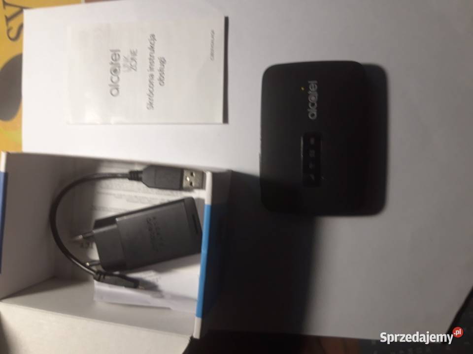 ROUTER mobilny ALCATEL 4G LTE łódzkie Andrespol sprzedam