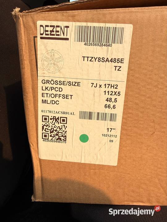 Felgi dezent 5x112 Gorlice