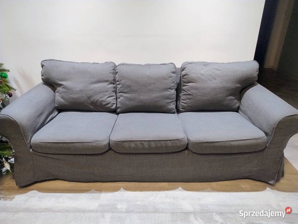Sofa 3 osobowa EKTORP ciemno szary IKEA Czersk