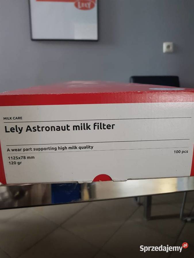 Filtr do mleka 1125x78mm LELY Astronaut 100 lubuskie sprzedam