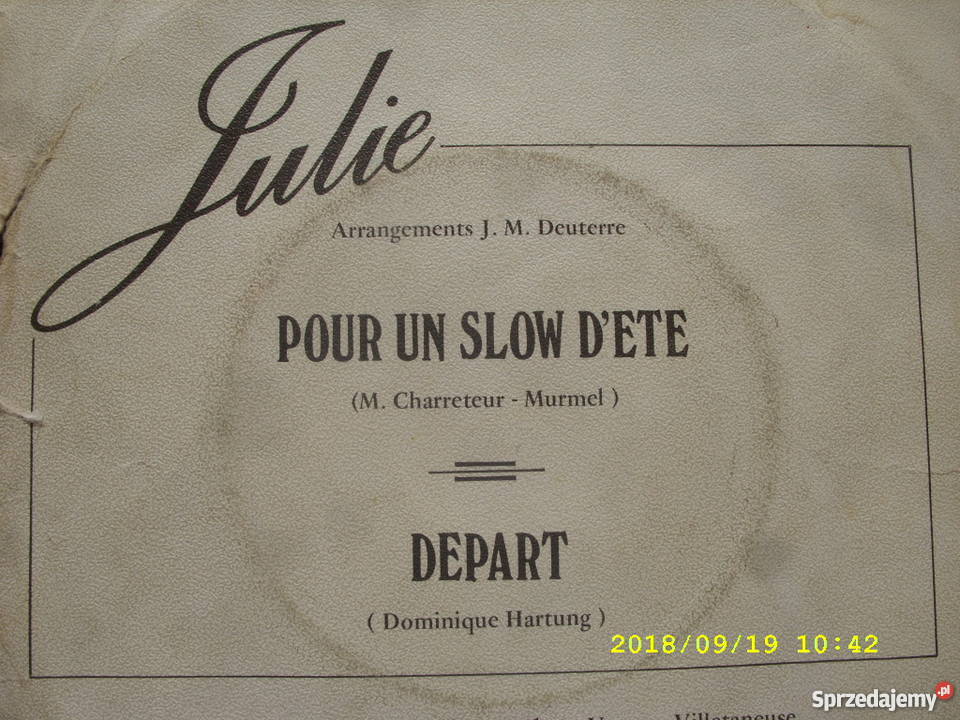 JULIEPOUR UN SLOW DETE Singiel winyl dolnośląskie Wołów