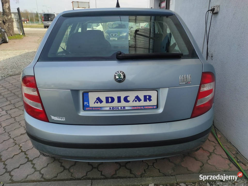 koda Fabia klima tempomat elszyby isofix org garażowany Racibórz