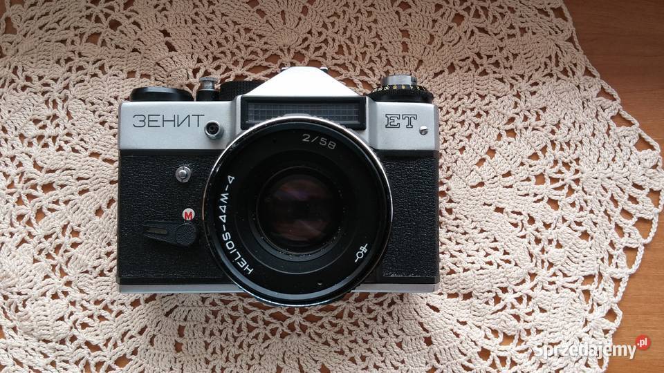 Aparat fotograficzny Zenith ET oryginał z Sosnowiec