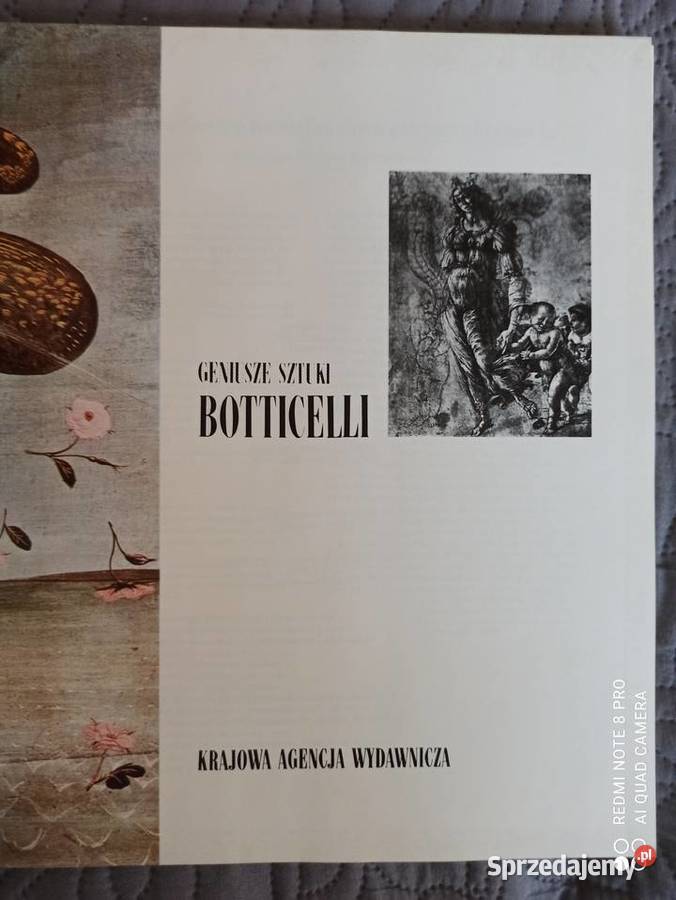 GENIUSZE SZTUKI BOTTICELLI Maria Luisa Rizzatti Warszawa