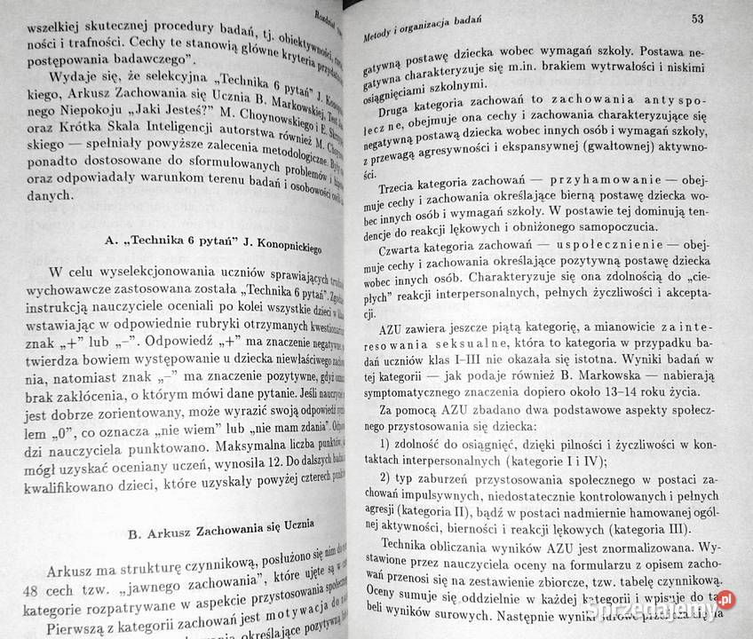 Niektóre trudności wychowawcze uczniów klas Chełm