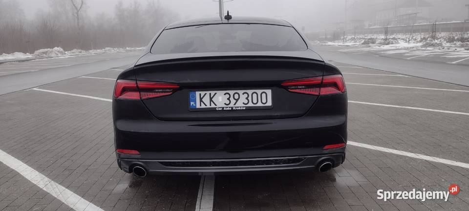 Audi A5 F5 20 Sportback TFSI Quattro Sport S Rok produkcji 2017 A5 Kraków sprzedam