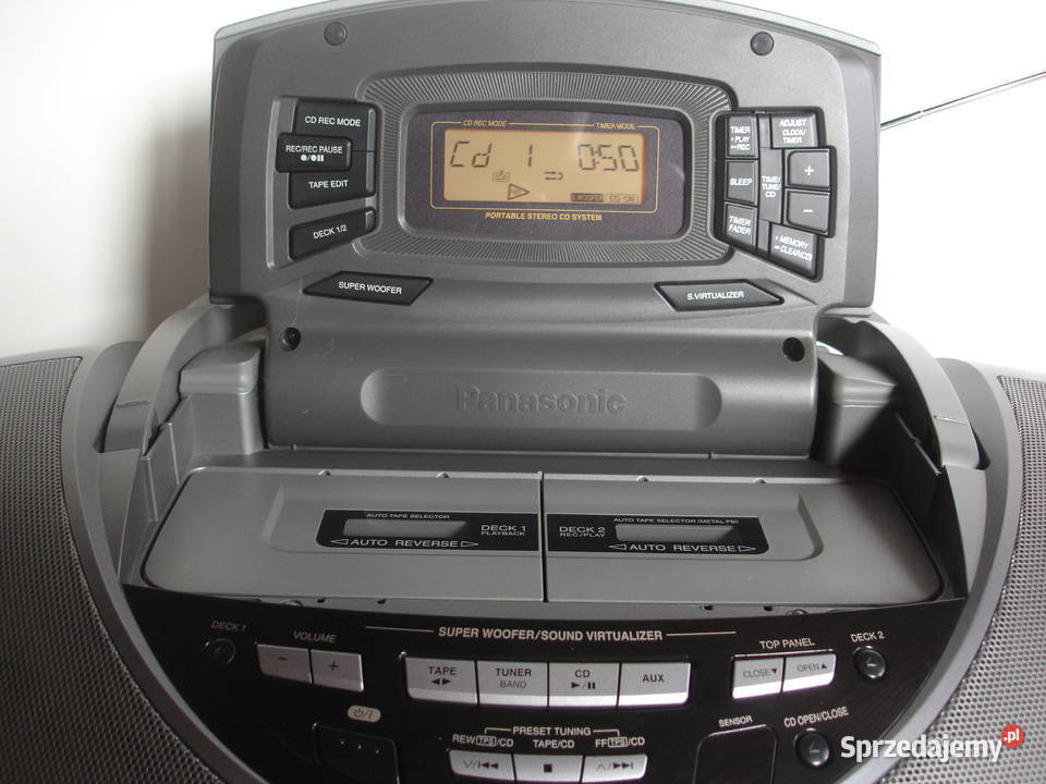 Radiomagnetofon PANASONIC RXED707 Zielona Góra