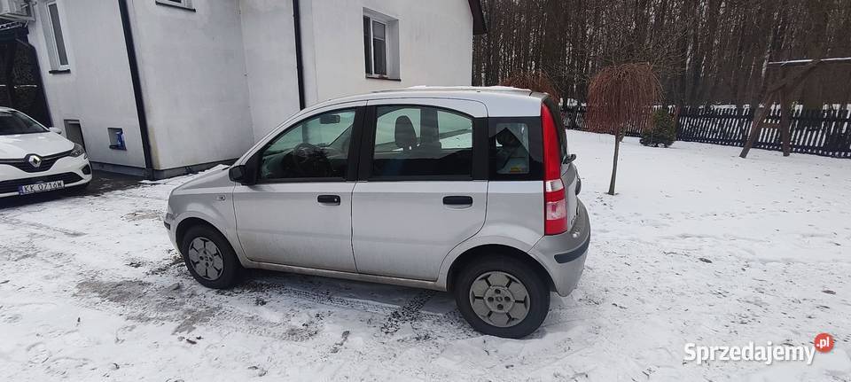 Fiat Panda wspomaganie srebrny małopolskie Oświęcim