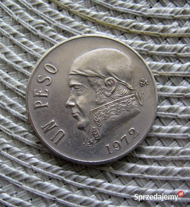 Meksyk 1 Peso 1972e Kalisz