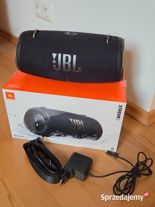Głośnik mobilny JBL Xtreme 3 czarny nowy Słuchawki i głośniki Zielona Góra
