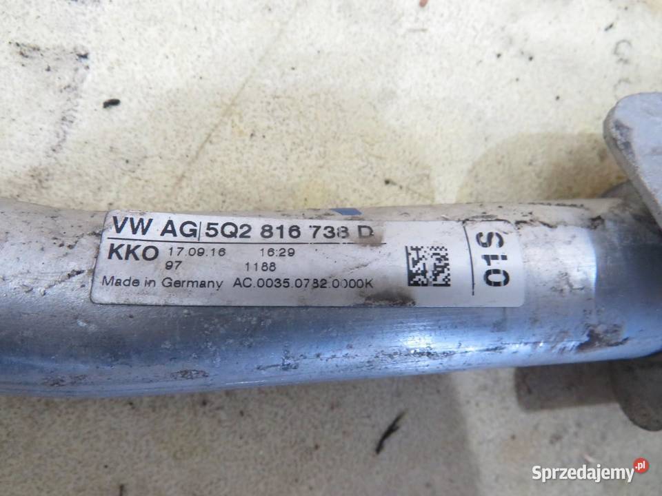 PRZEWÓD KLIMATYZACJI PASSAT B8 20 TDI 5Q2816738D sprzedam
