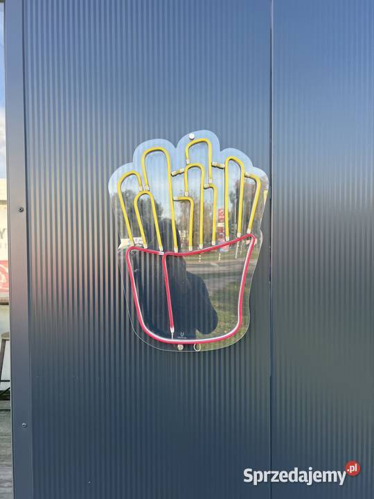 Neon led hot dog Poznań