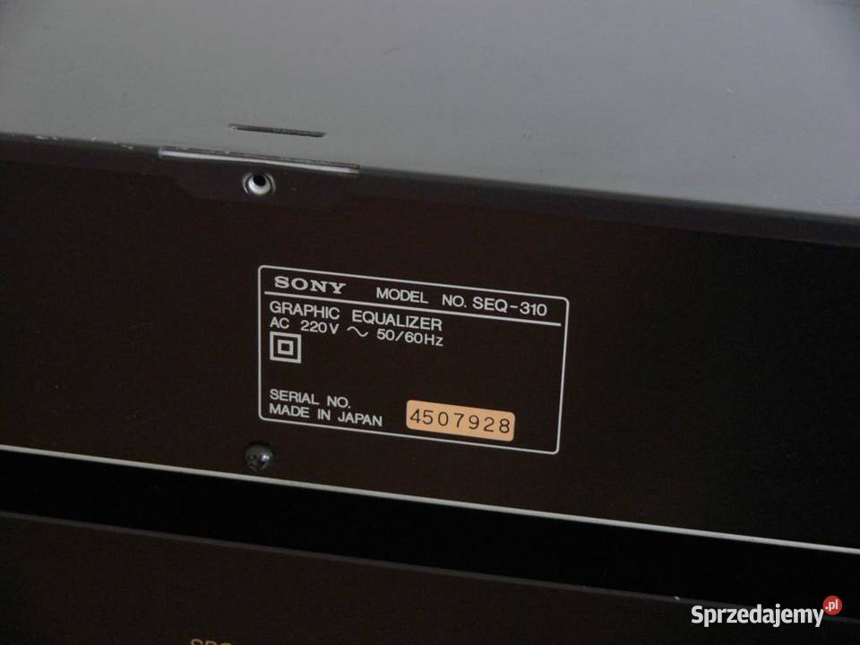 Korektor graficzny Sony SEQ310 WYSYŁKA