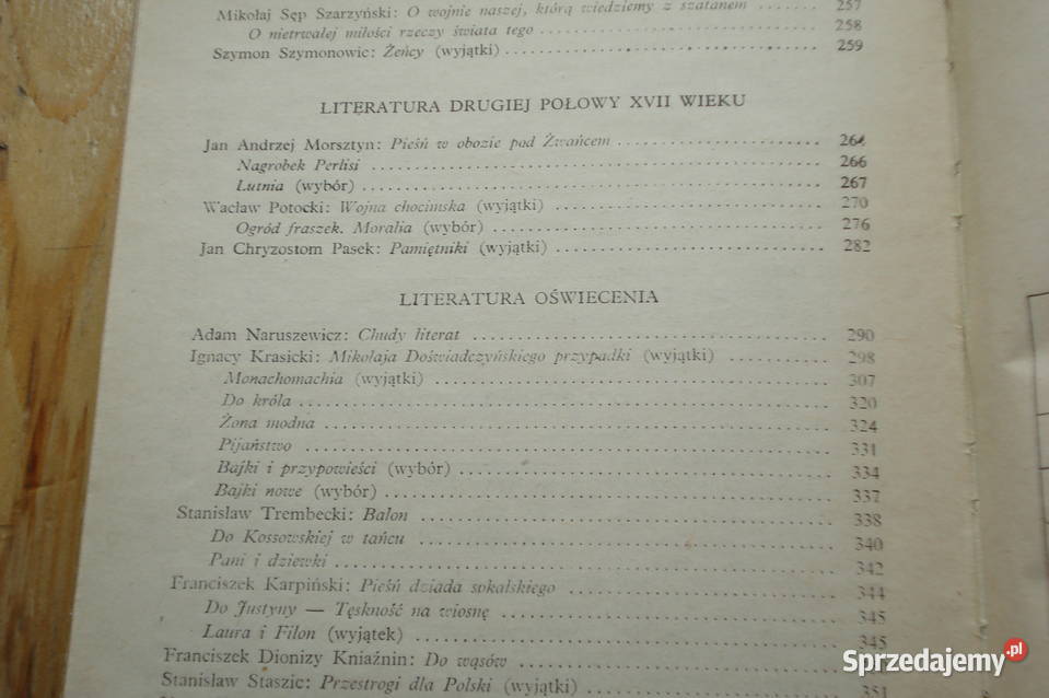 Książka podręcznik Literatura polska praca Łódź