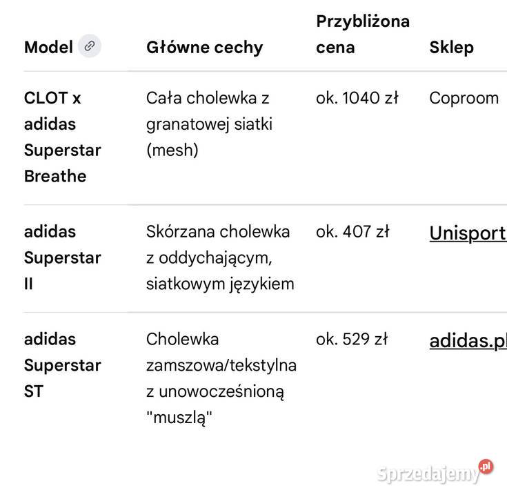 Adidas superstar red breathe Sportowe Warszawa