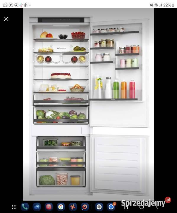 Lodówka Haier HBQW5719E Pełny No Frost 1935 50cm Tomaszów Lubelski