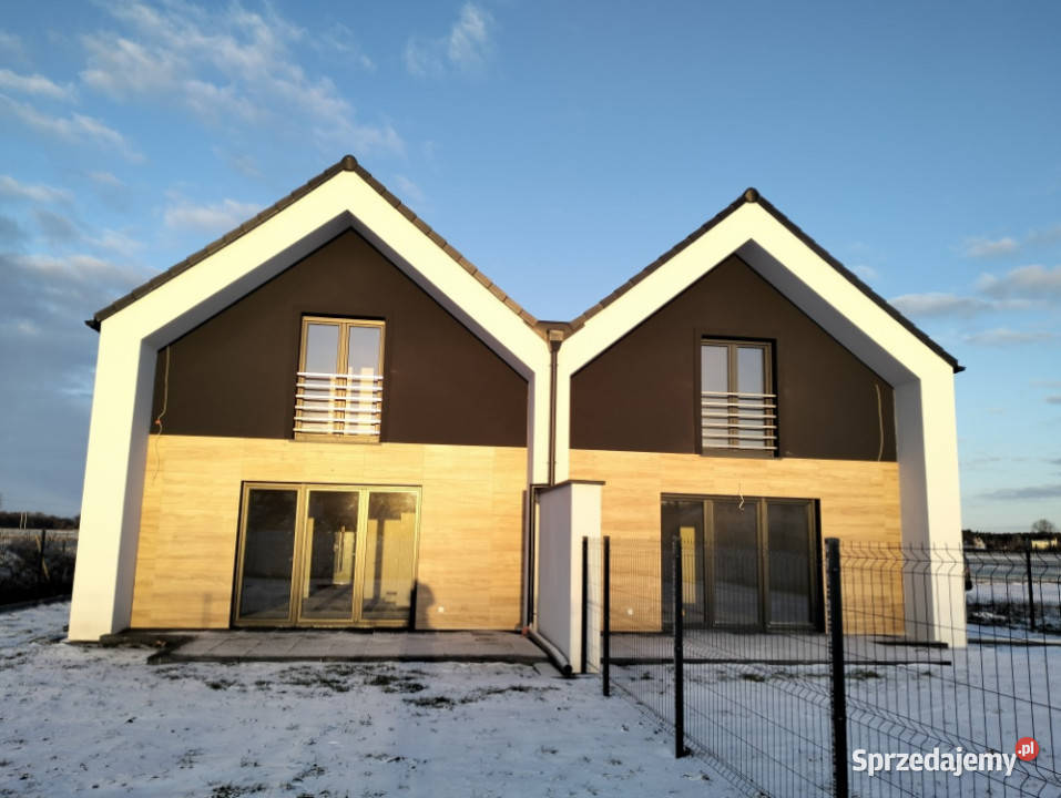 Dom bliźniak NowinkiMosina4 pokoje 3 garderoby Nowinki