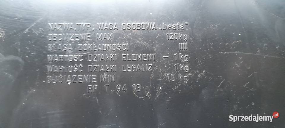 Waga łazienkowa Beata Krotoszyn