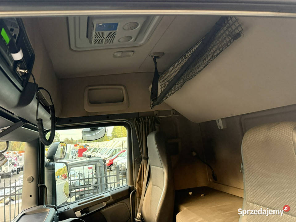 Scania R410 bez EGR Zabudowa Wecon Firana DŁ770 intarder Widełki
