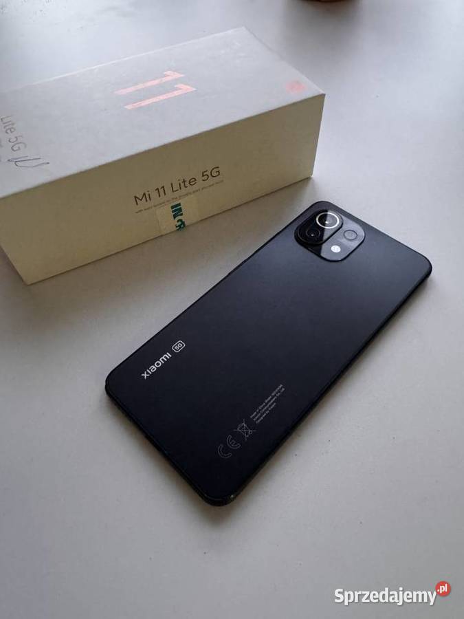 Xiaomi Mi 11 Lite 5G 128GB Stan Pudełko Kołobrzeg sprzedam