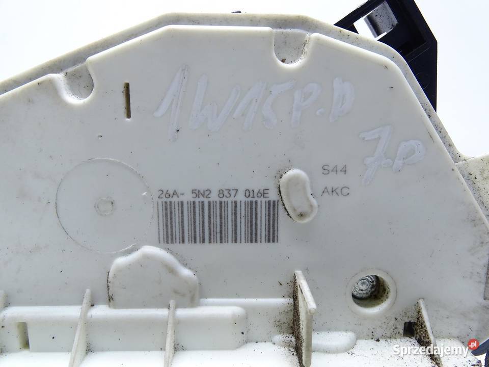 ZAMEK DRZWI PRAWY PRZÓD PRZEDNI VW SCIROCCO III