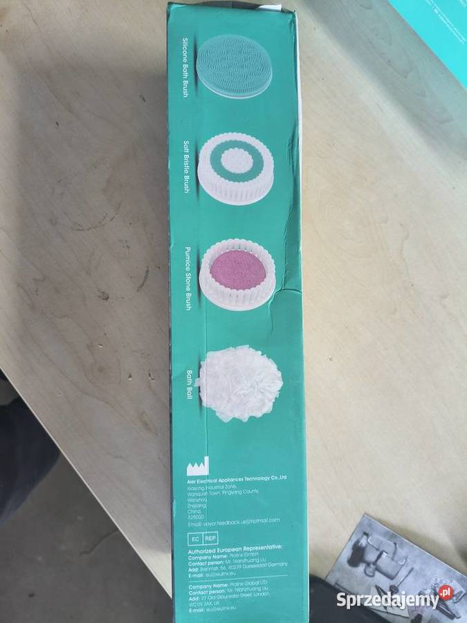 Elektryczna Szczotka do Kąpieli 4w1 Zestaw SPA Przysucha