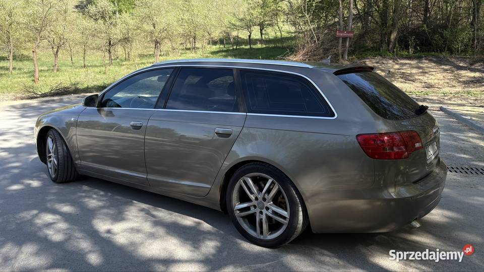 Audi A6C6 AVANT 27 V6 TDI 180 S brązowy Busko-Zdrój