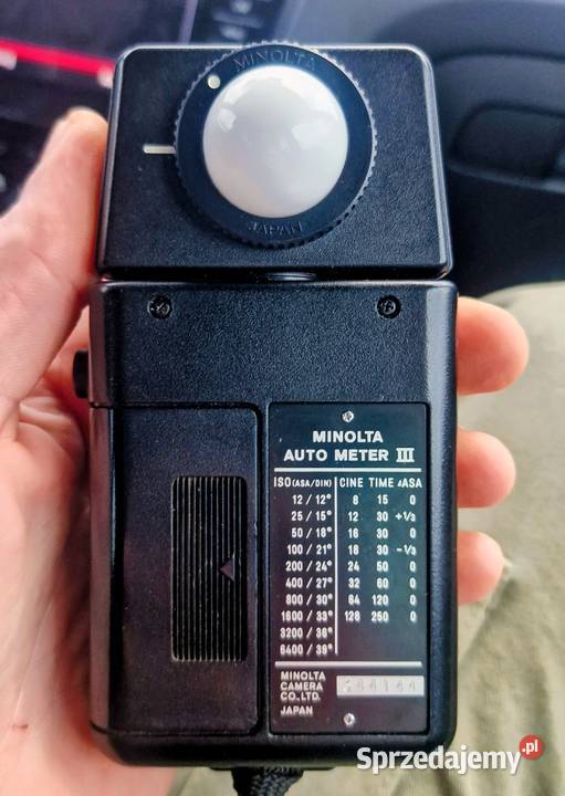 MINOLTA AUTO METER III Światłomierz Błyskowy Polanów sprzedam