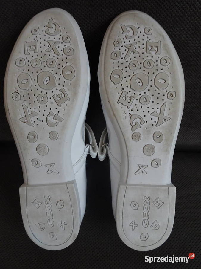 dziewczęce białe półbuty baleriny Geox rozmiar Warszawa