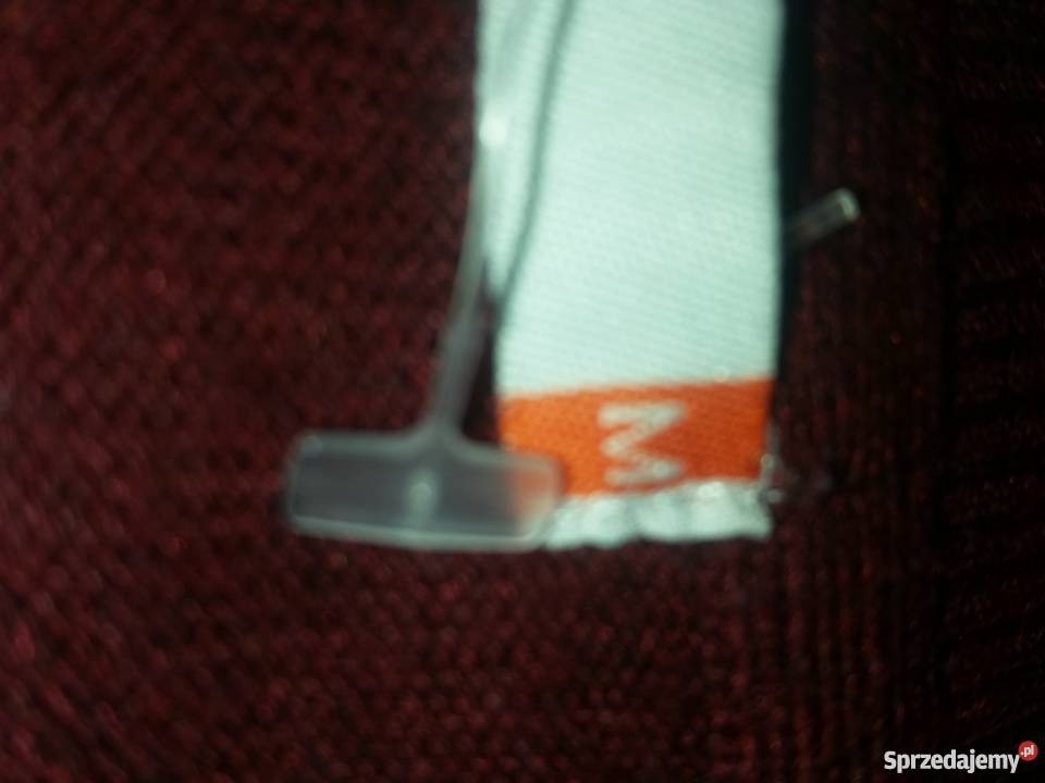 sweter uniseks oversize burgund wiśniowy