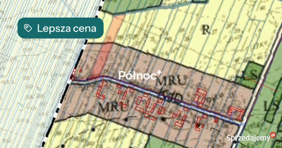 Działka 4800m MPZP Kotłówka gm Żelechów mazowieckie