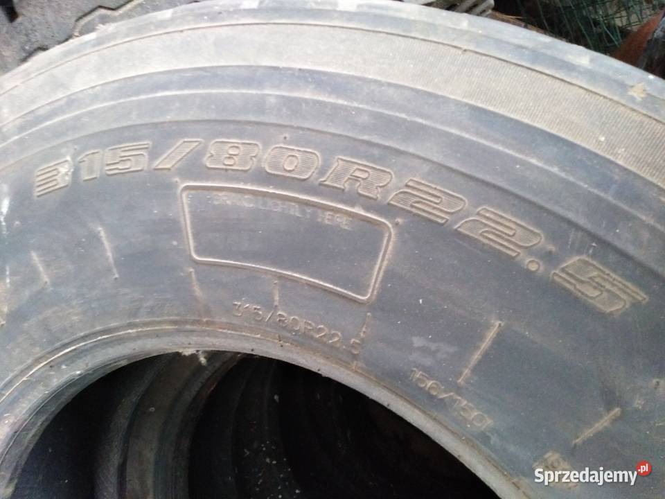 Opony ciężarowe 4 GT RADIAL GT659 31580 225 Mętno sprzedam
