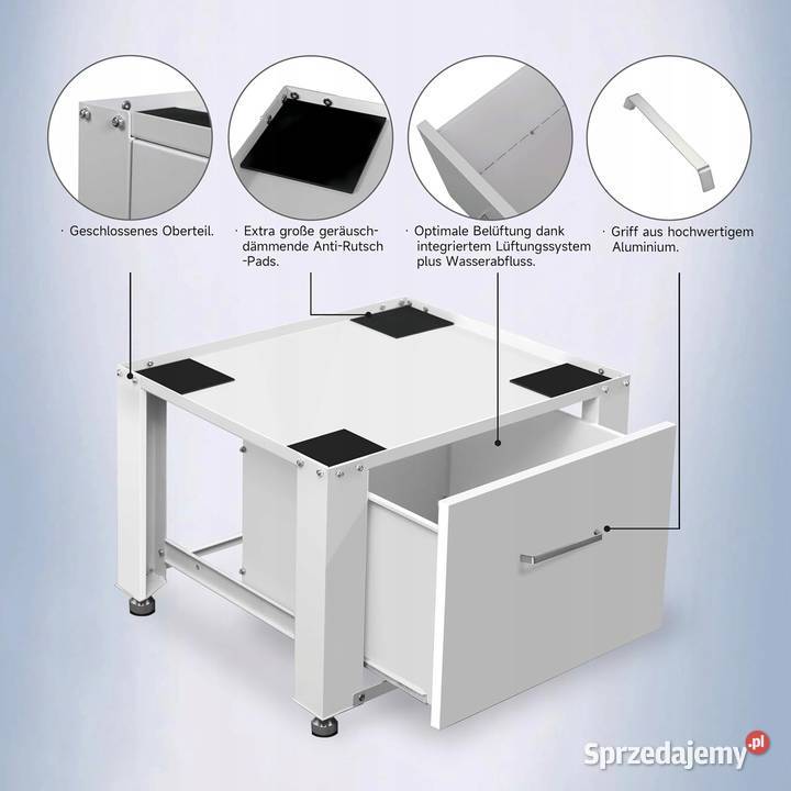 Podstawa do pralki RELLES stalowa z szufladą Myszyniec