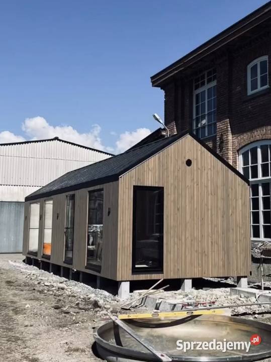 Modułowy domek 35 m w stanie surowym zamkniętym Nowe Miasto sprzedam