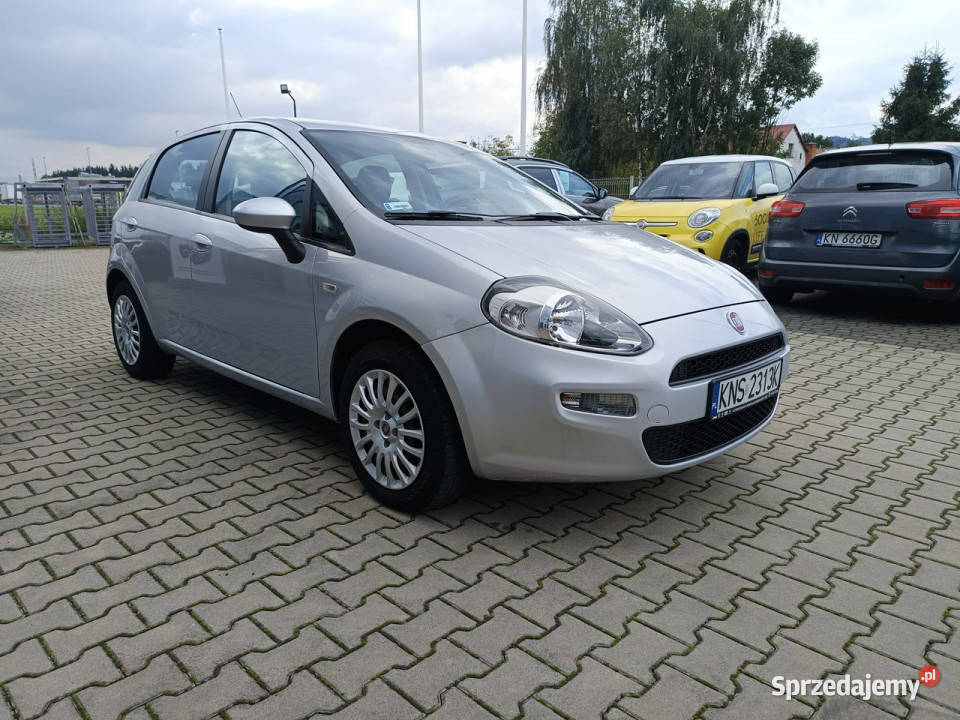 Fiat Punto 2012 Easy 12 69 Salon 1 rej 2014 VAT marża Nowy Sącz