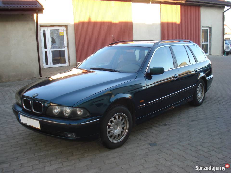Zadbana. BMW E39 2,5 benzyna, gaz,skóra, 170 km Konin